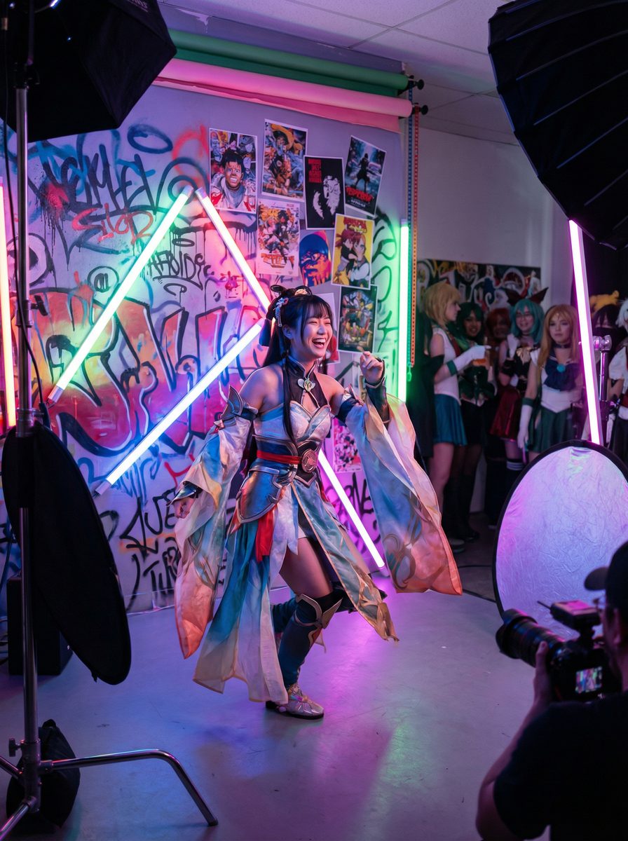 抖荫短视频传媒cosplay拍摄
